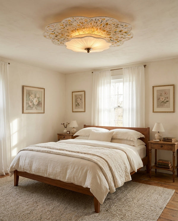 Chintrelle Curated Solid Brass Flush Mount Ceili