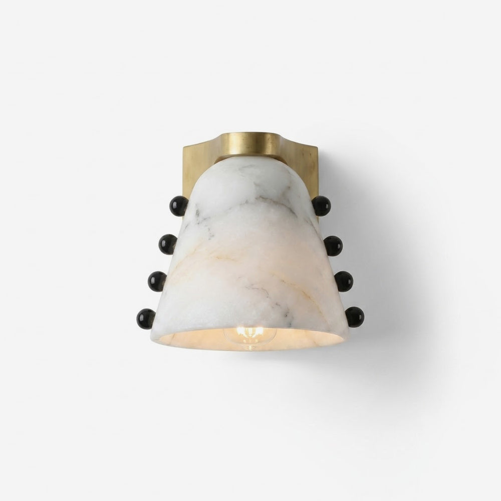 Cicero Alabaster Curated Alabaster Wall Sconce – Alabaster Wall Sconce