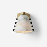 Cicero Alabaster Curated Alabaster Wall Sconce – Alabaster Wall Sconce