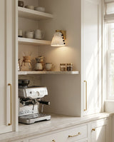 Cicero Alabaster Curated Alabaster Wall Sconce – handcrafted surface texture