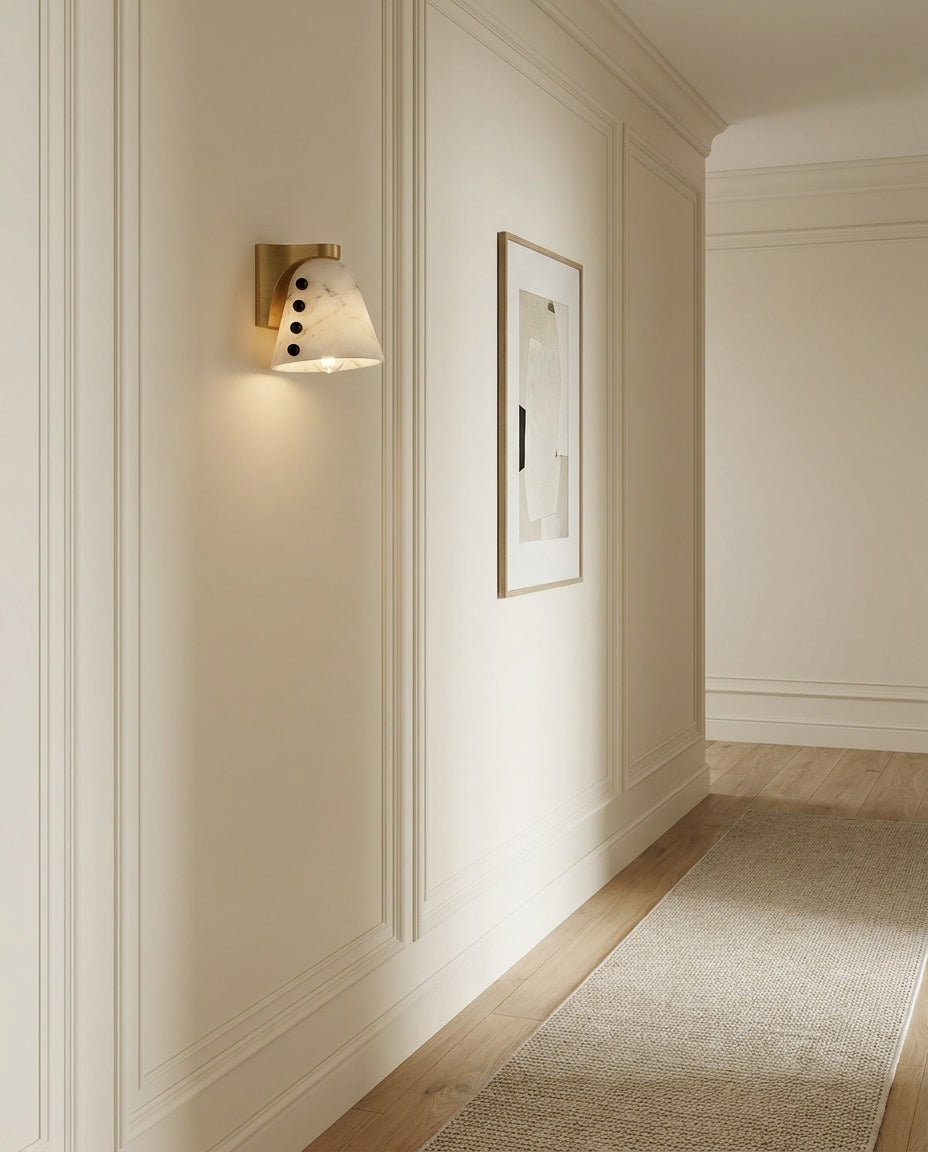 Cicero Alabaster Curated Alabaster Wall Sconce