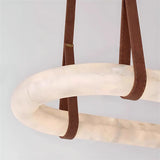 Spanish Alabaster Chandelier View 12 | Circle Chandelier | Spanish Alabaster | JINSHE | JINSHE