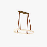 Spanish Alabaster Chandelier View 15 | Circle Chandelier | Spanish Alabaster | JINSHE | JINSHE