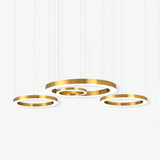 Ring LED Curated Optical Acrylic Chandelier – Optical Acrylic Chandelier