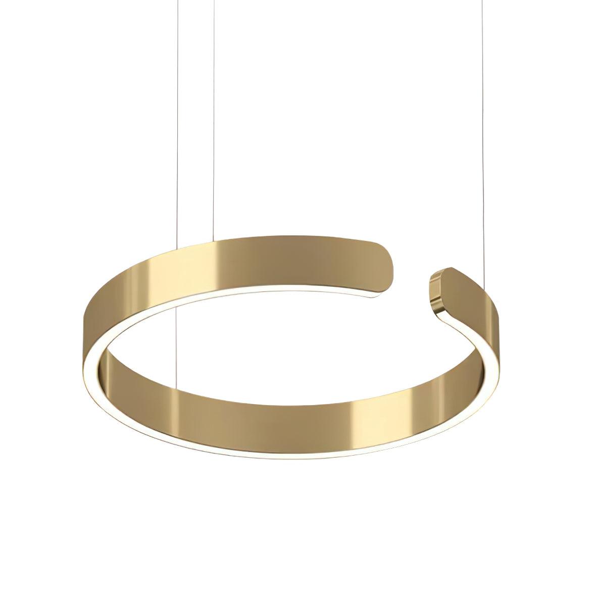 Circular Curated Iron & Glass Chandelier – ∅ 31.5 x H 59  Dia 80cm x H 150cm finish configuration #1 #2 #3