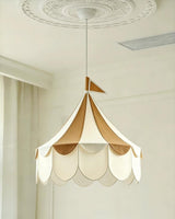 Cirelle Canopy Curated Finished Iron Pendant Lig – dimensional scale reference
