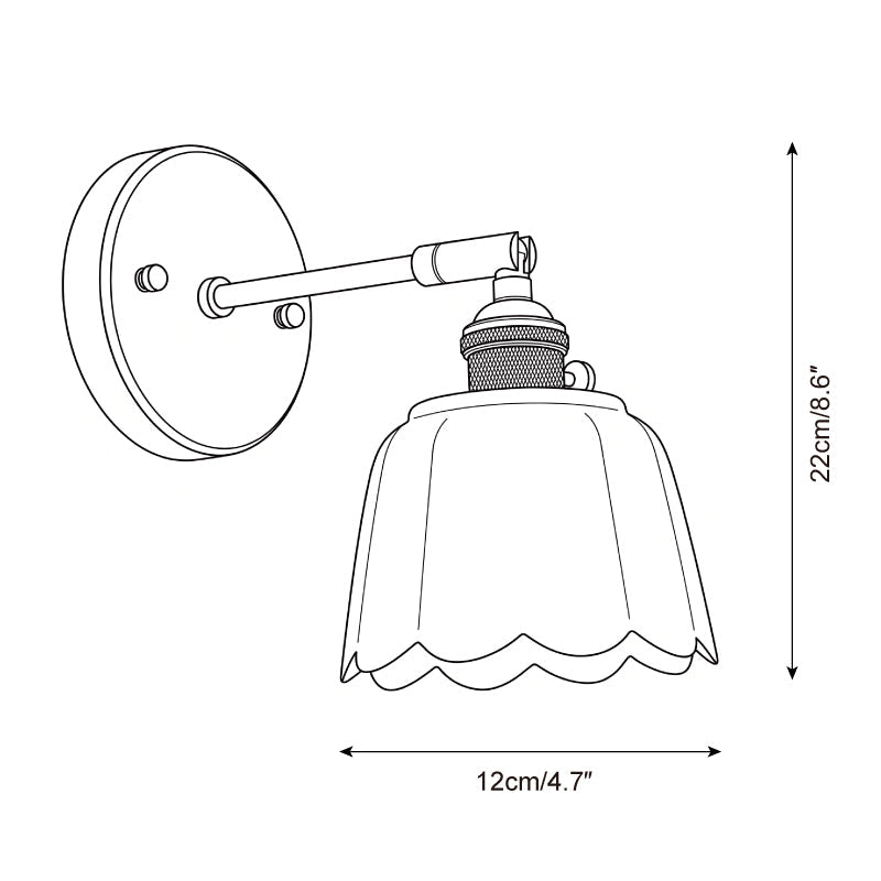 Clarette Curated Solid Brass Wall Sconce