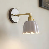 Clarette Curated Solid Brass Wall Sconce – structural canopy joint detail #1