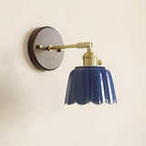 Clarette Curated Solid Brass Wall Sconce – dimensional scale reference #1