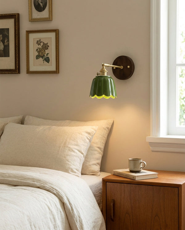 Clarette Curated Solid Brass Wall Sconce