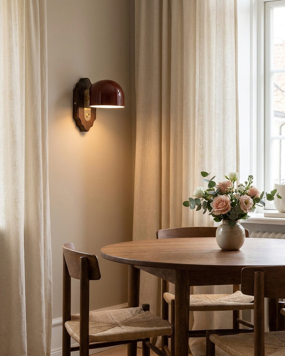 Claretto Curated Mouth-Blown Frosted Glass Wall – dimensional scale reference