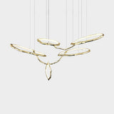 Cloud Rings Series Brass Curated Solid Brass Cha – unlit natural material contrast