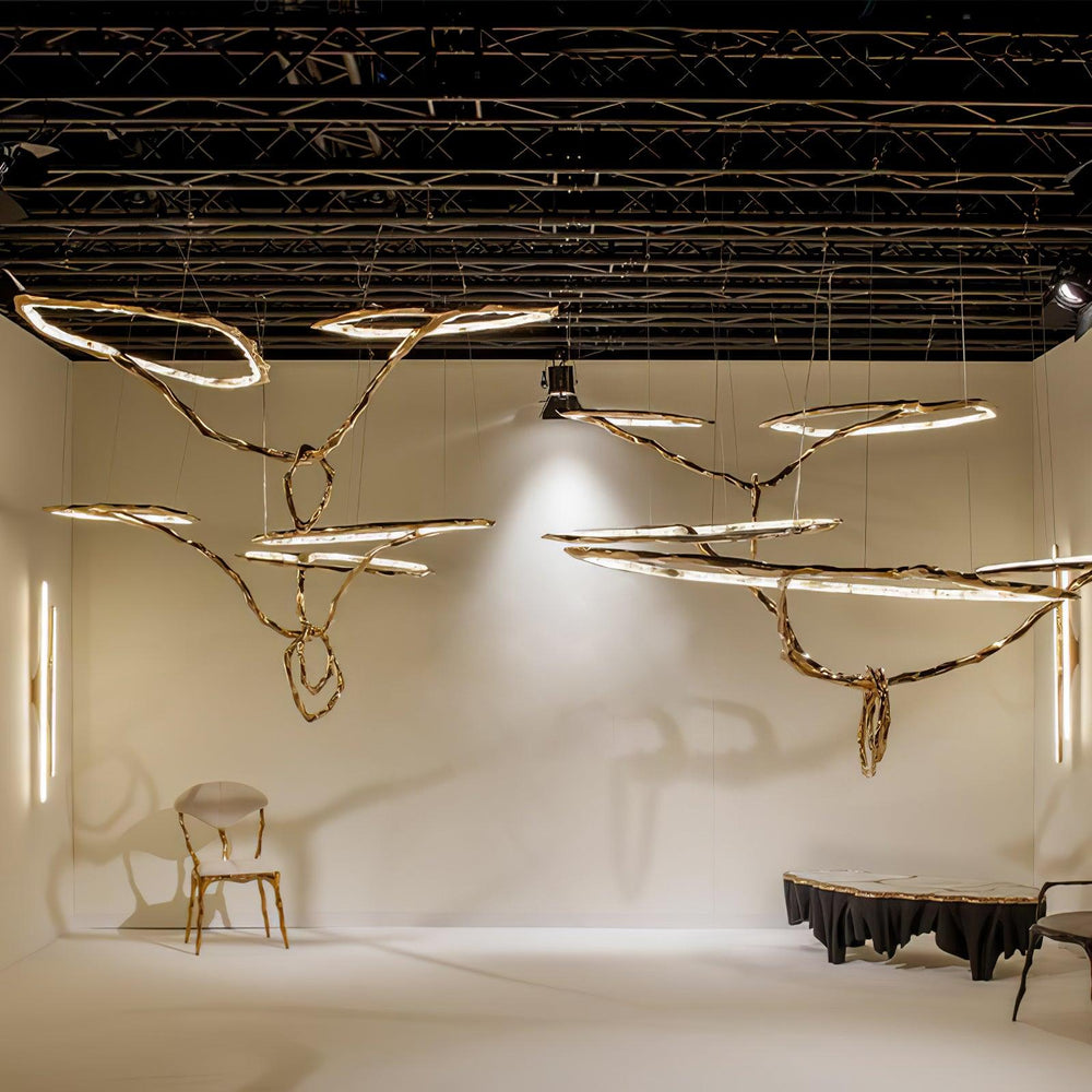 Cloud Rings Series Brass Curated Solid Brass Cha