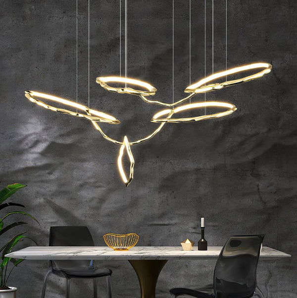 Cloud Rings Series Brass Curated Solid Brass Cha