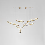 Cloud Rings Series Brass Curated Solid Brass Cha – dimensional scale reference