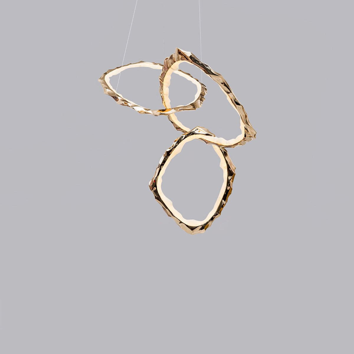 Cloud Rings Series Brass Curated Solid Brass Cha – architectural ceiling profile