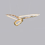 Cloud Rings Series Brass Curated Solid Brass Cha – dimensional scale reference #1