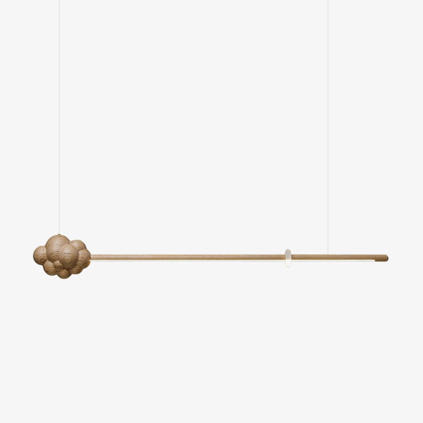 Cloud Stick Curated Optical Acrylic Chandelier