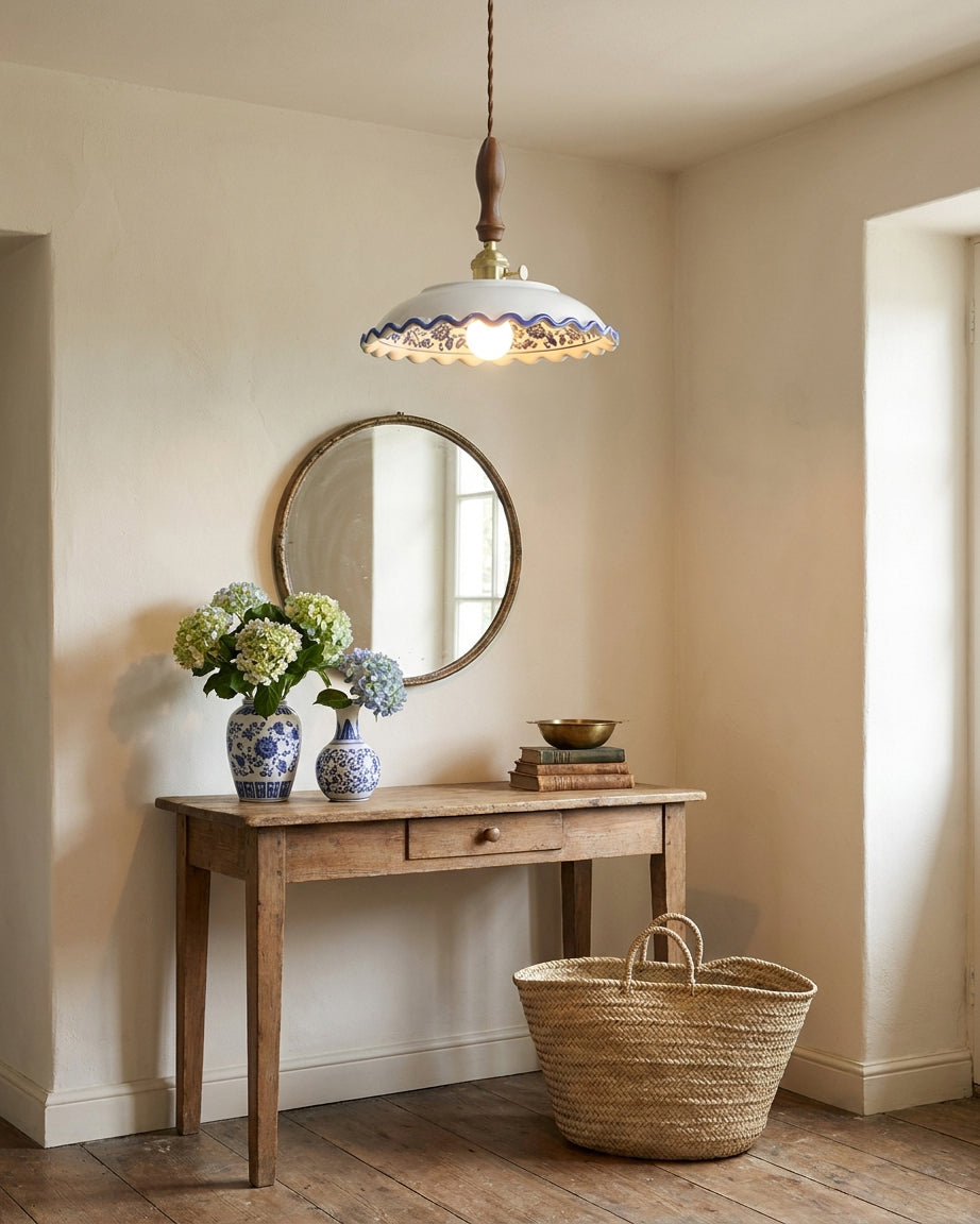 Cobalisse Curated Solid Brass Pendant Light – architectural ceiling profile