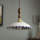 Cobalisse Curated Solid Brass Pendant Light – handcrafted surface texture