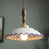 Cobalisse Curated Solid Brass Pendant Light installed in residential dining space