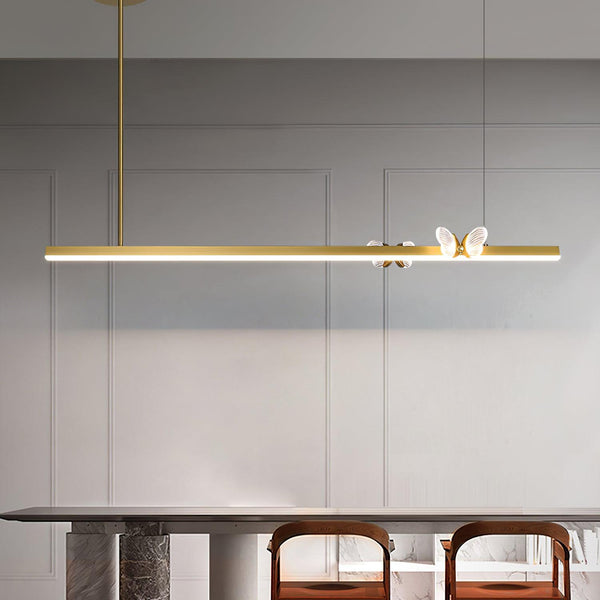 Cohen Butterfly Curated Optical Acrylic Chandeli