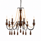 Collana French Country Curated Solid Hardwood Ch – Ø 31.5 × H 26.4 finish configuration