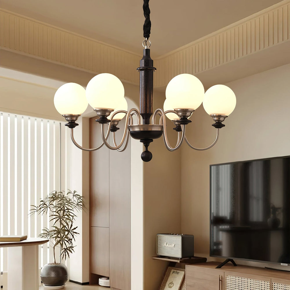 Colonial Grace Curated Mouth-Blown Frosted Glass