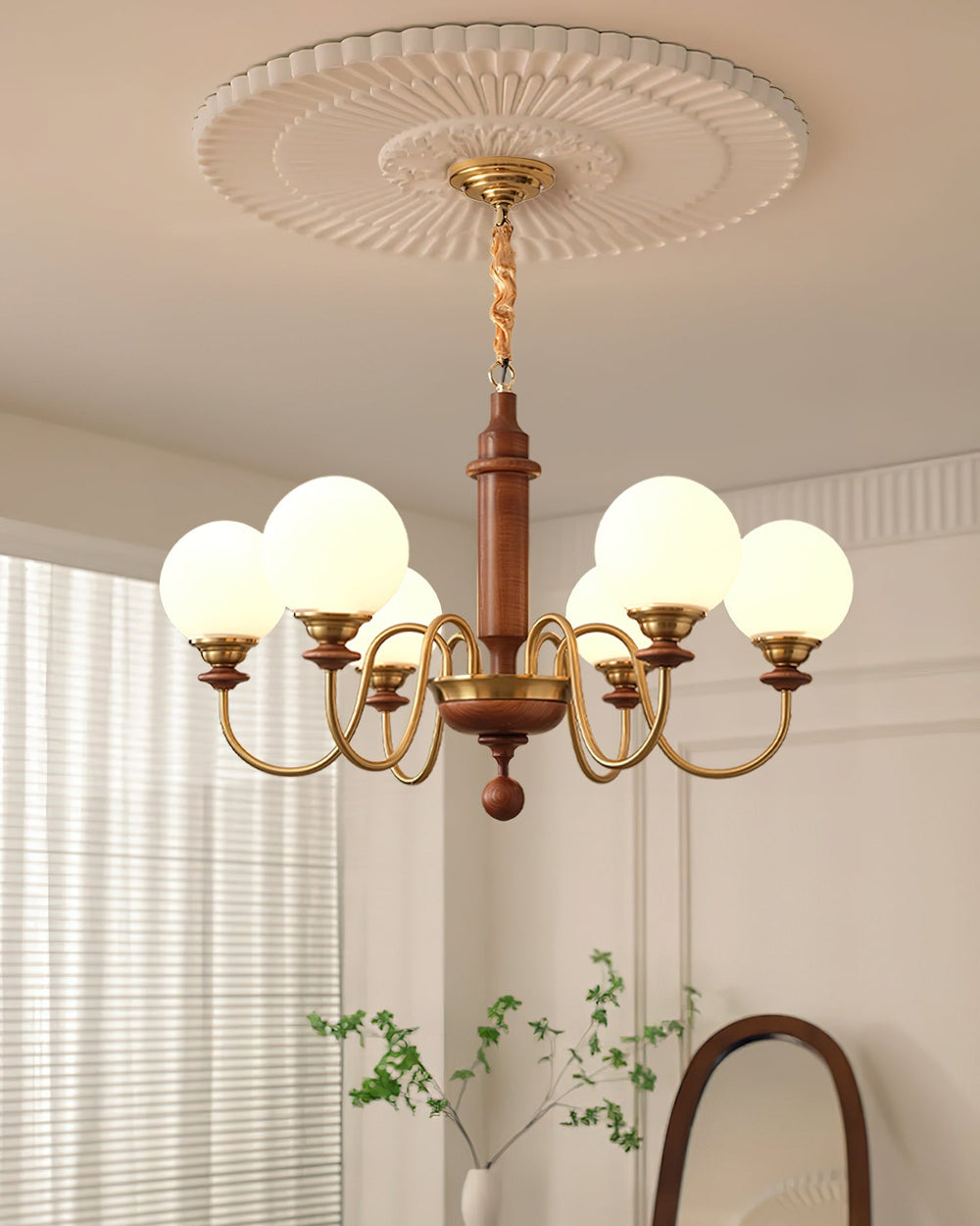 Colonial Grace Curated Mouth-Blown Frosted Glass