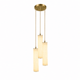 Column Alabaster Staircase Curated Alabaster Cha – spatial dining room perspective