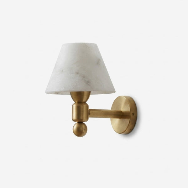 Contrast Alabaster Curated Alabaster Wall Sconce