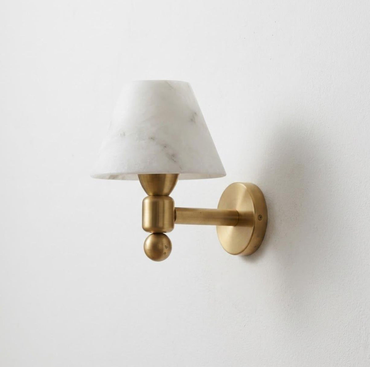 Contrast Alabaster Curated Alabaster Wall Sconce – W 18cm x H 26cm  W 7 x H 10.2 finish configuration