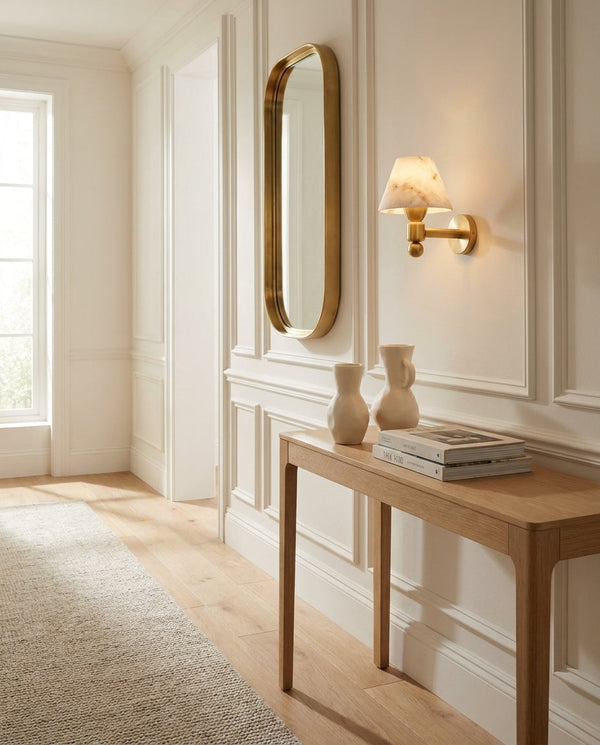 Contrast Alabaster Curated Alabaster Wall Sconce
