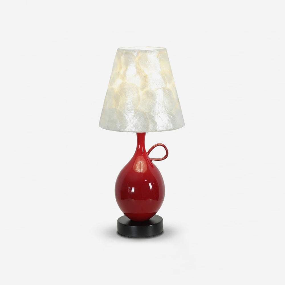 Coravie Curated Hand-Thrown Ceramic Table Lamp – Hand-Thrown Ceramic Table Lamp