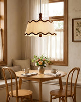 Cordelia Curated Iron & Glass Pendant Light – dimensional scale reference