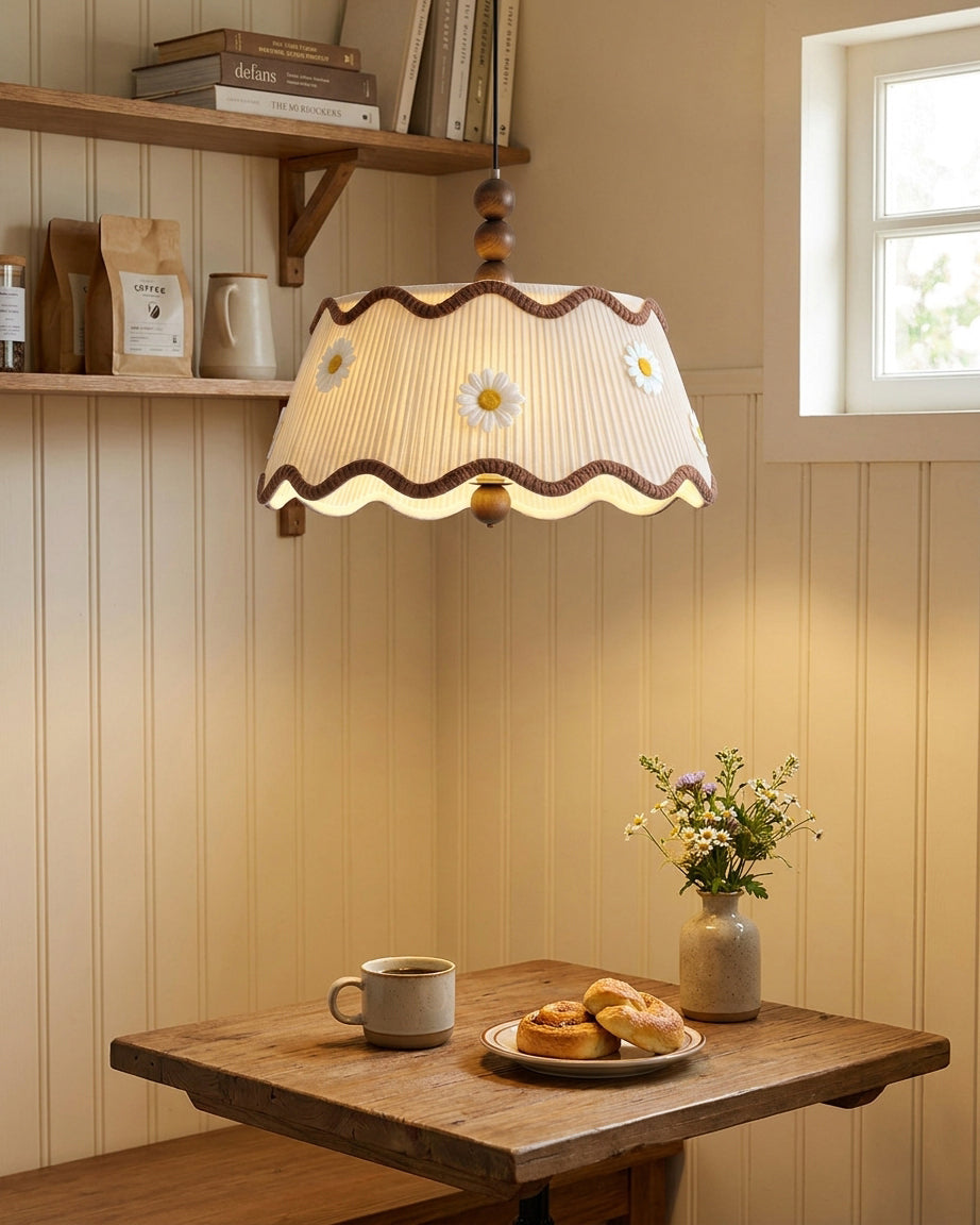 Cordelia Curated Iron & Glass Pendant Light – structural canopy joint detail
