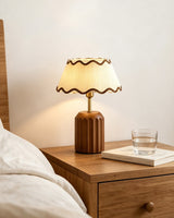 Cordelia Curated Solid Brass Table Lamp – dimensional scale reference