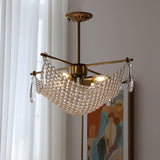 K9 Bohemian Crystal craftsmanship detail on Corona Curated K9 Bohemian Crystal Chandelier