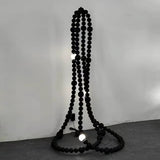 Cosmic Beads Curated Mouth-Blown Frosted Glass C – architectural ceiling profile #1