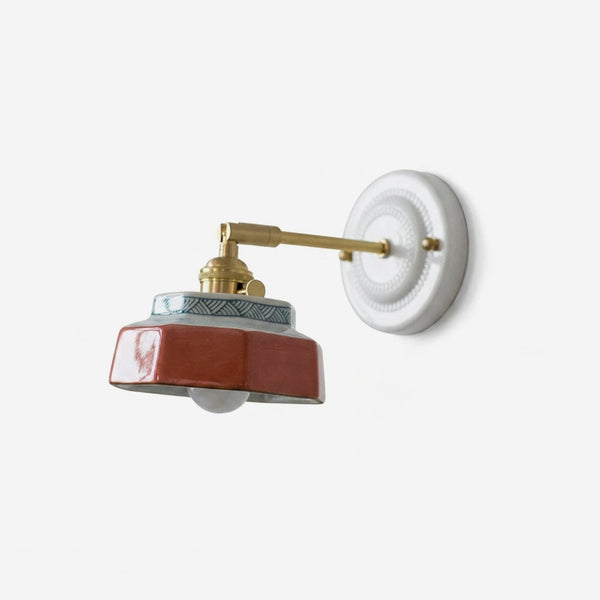 Cottara Curated Solid Brass Wall Sconce