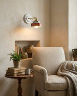 Cottara Curated Solid Brass Wall Sconce – dimensional scale reference