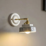 Cottara Curated Solid Brass Wall Sconce – W 12cm x H 22cm  W 4.7 x H 8.6 finish configuration #1 #2