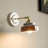 Cottara Curated Solid Brass Wall Sconce – W 12cm x H 22cm  W 4.7 x H 8.6 finish configuration