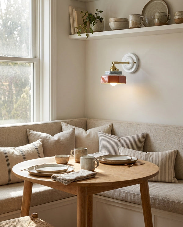 Cottara Curated Solid Brass Wall Sconce