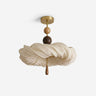Cremelle Curated Solid Hardwood Flush Mount Ceil