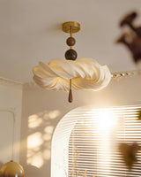 Cremelle Curated Solid Hardwood Flush Mount Ceil – structural canopy joint detail