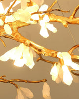 Crushed Natural Stone Curated Solid Brass Chande – architectural ceiling profile