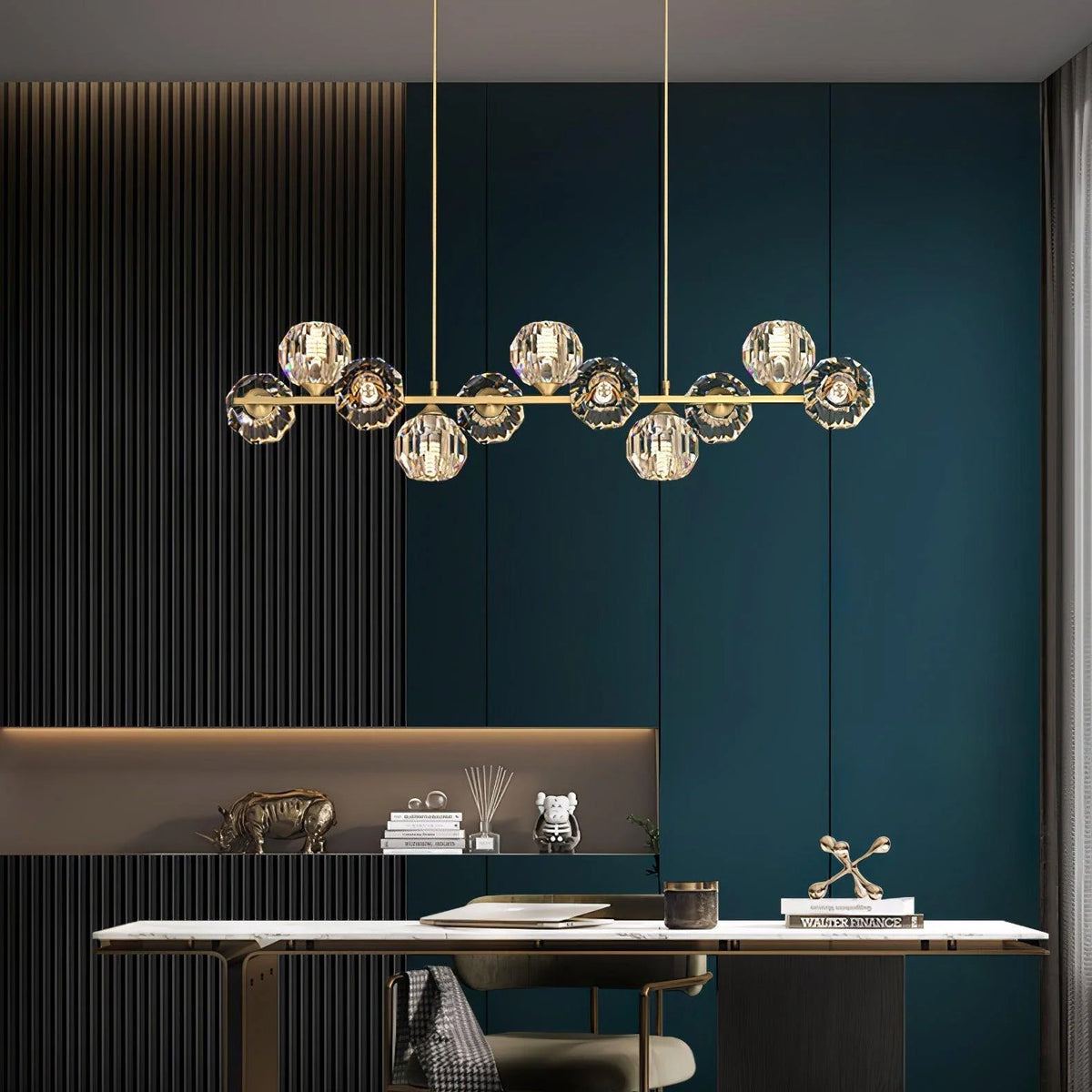 Crystal Glass Ball Curated Mouth-Blown Frosted G – architectural ceiling profile
