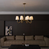 Opaluxe Brass Curated Solid Brass Chandelier – macro detail view