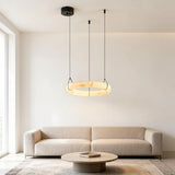 Spanish Alabaster Pendant Light View 9 | Natural Spanish Alabaster Damrekni Pendant Light | Wabi Sabi Lighting | JINSHE | JINSHE